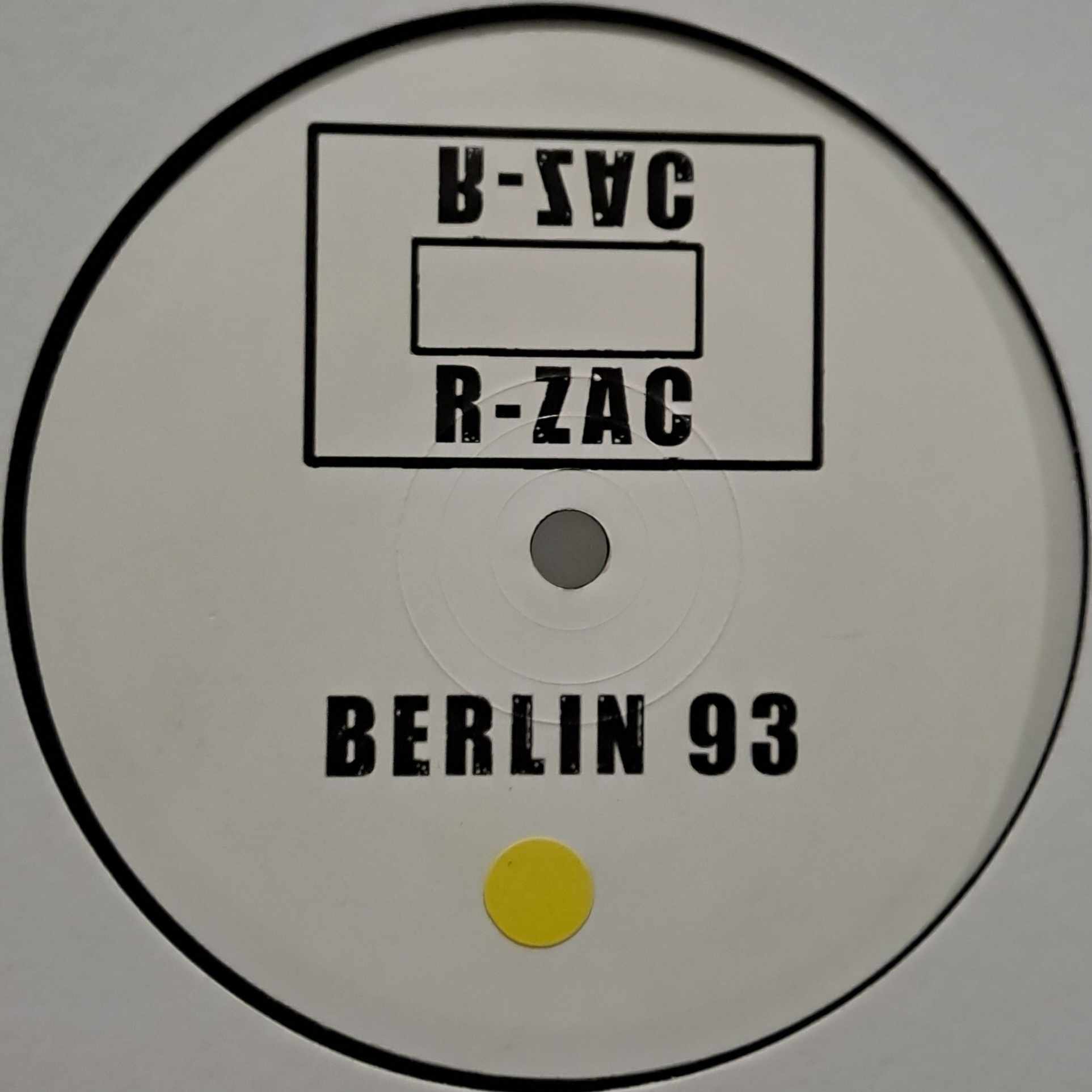 Berlin 93 - vinyle freetekno